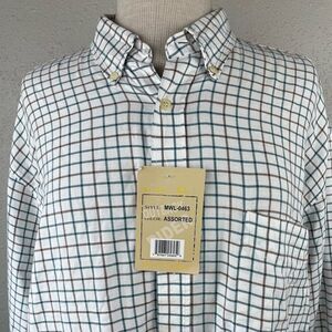 NWT Outback Rider Button Down Dress Shirt Size XL EUC
